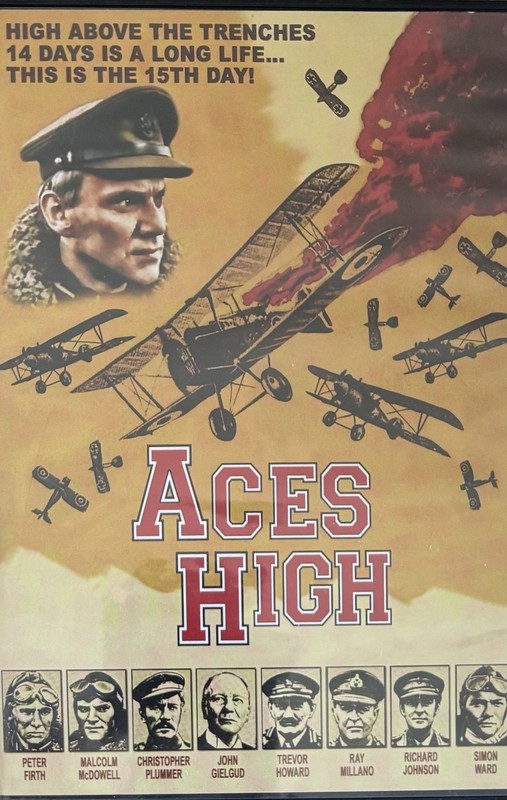 Aces High (Malcolm McDowell, Christopher Plummer, 1976). DVD