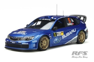 Subaru Impreza WRC Petter Solberg Rallye Deutschland 2008 1:18 OttOmobile OT 365