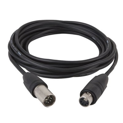 DAP - FL83 - IP65 DMX/AES-EBU XLR-Stecker (male/männlich) 5p. auf XLR-Buchse (fe