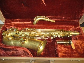 1914 HOLTON PROFESSIONAL GOLD PLATED ALTO SAXOPHONE #29xxx Elkhorn WI Low Pitch