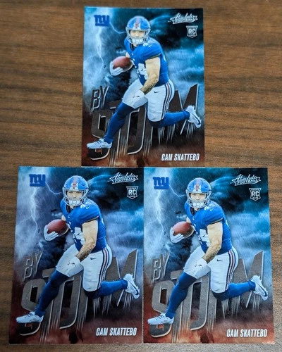 2025 Panini Absolute Cam Skattebo Base (RAW)