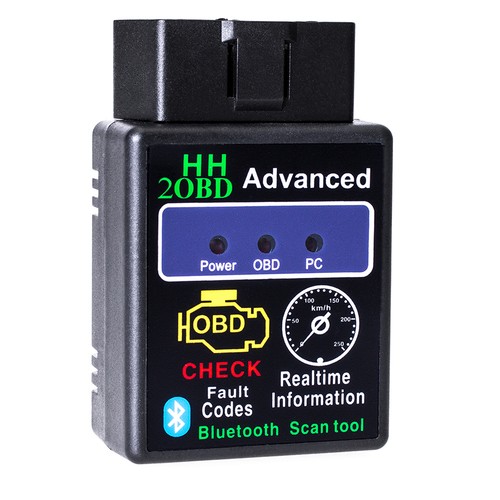 Bluetooth CAN BUS Interface OBD2 Android Handy Diagnose Scanner Adapter