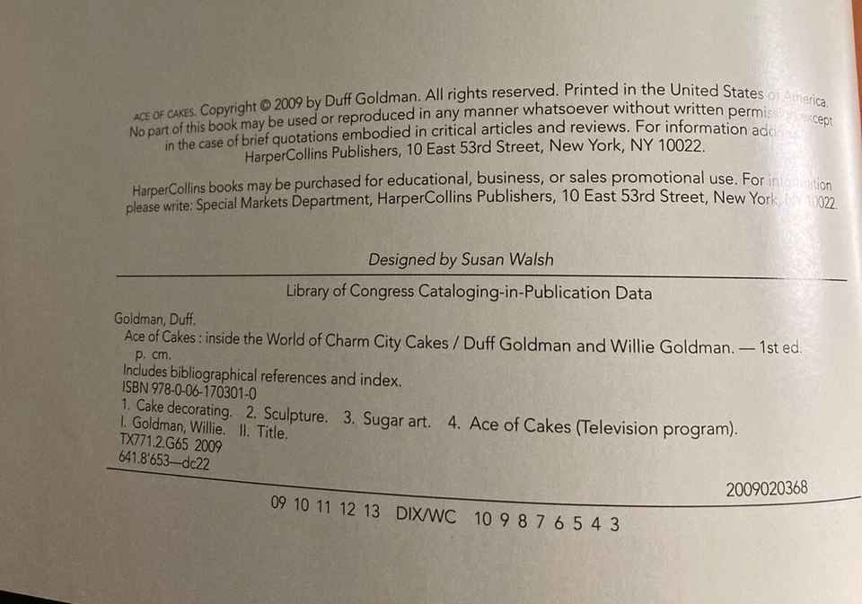 Autographed Ace of Cakes: Inside the World of Charm City Cakes by Duff Goldman Foto 3 de 4