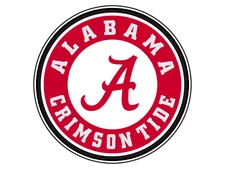 #0239 Alabama Crimson Tide Emblem Logo College Sticker Waterproof Vinyl Decal 