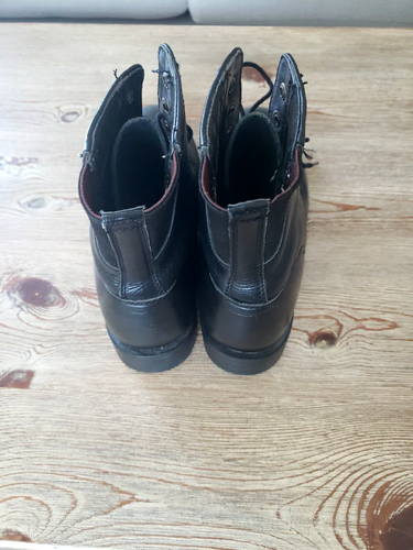 Ariat Boots Women’s Size 7.5B Black Leather Lacer Kiltie Boots Tassels 33401 - Picture 4 of 11