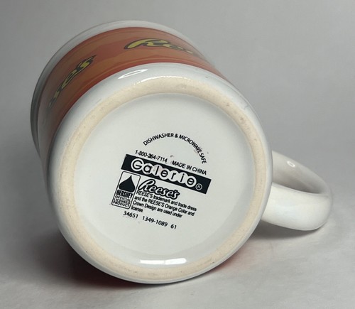 VINTAGE HERSHEY Reese's Peanut Butter Cup - Galerie Candy Chocolate Coffee Mug - Imagen 3 de 5