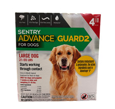 Sentry Advance Guard2 Large Dogs 21-55 lbs. 4 Pack