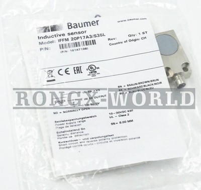 1PC Baumer IFFM 20P17A3/S35L Inductive Proximity Switch Sensor New #E10