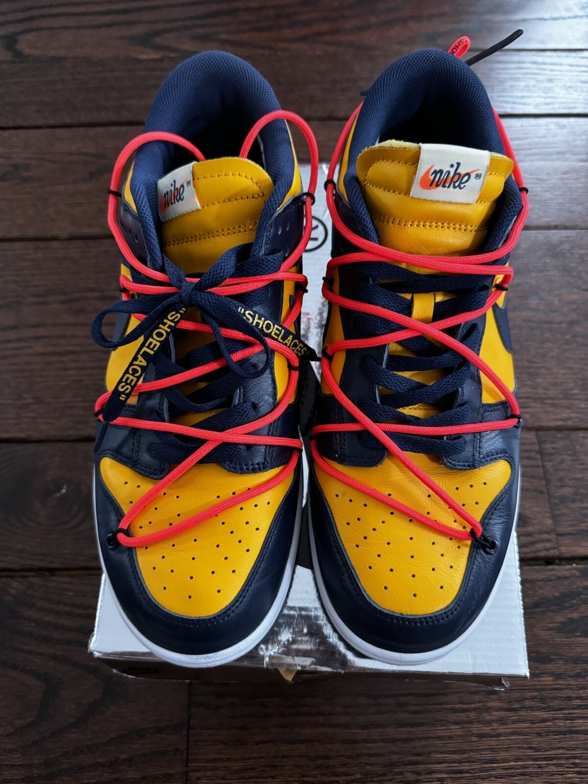 OFF WHITE X NIKE Taglia 12 Nike Dunk Low x OFF WHITE University G 2019