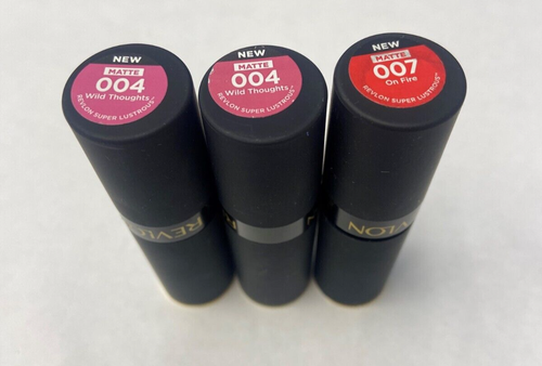 Revlon Super Lustrous Lipstick Matte *Triple Pack* - Picture 2 of 2