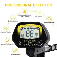 LCD Metal Detectors Waterproof Gold Digger Deep Sensitive Hunter Coil Searcher