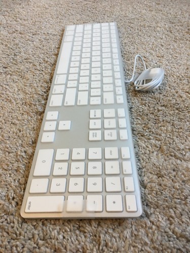 Apple Aluminum Wired USB Keyboard A1243 + Apple Mighty Mouse A1152 Set ***New*** - Picture 13 of 18