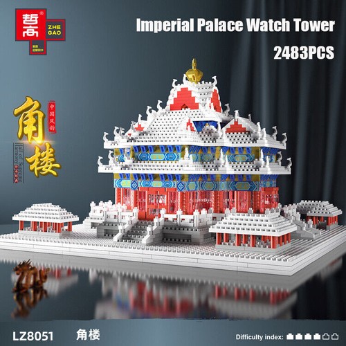 92 sets Architecture Building Blocks Set Swan Stone Castle Bricks Model Toys - Bild 61 von 111