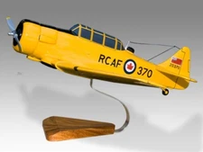 North American Harvard 370 RCAF Version 3 Wood Airplane Model Large Scale 1/32