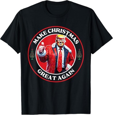 Make Christmas Great Again Trump Ugly Christmas T-Shirt