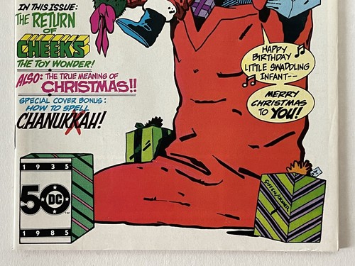 Ambush Bug Stocking Stuffer #1 (DC Comic 1986) Christmas Cover - Picture 3 of 8
