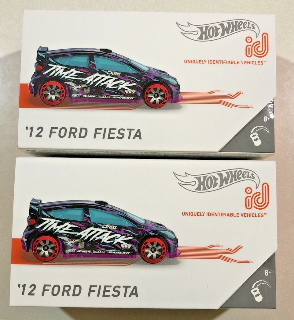 NEW 2021 Hot Wheels ID 2012 Ford Fiesta TIME ATTACK VHTF LOT OF 2