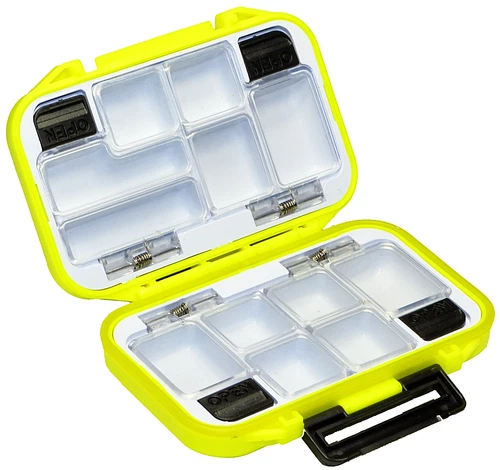 1x Fishing Lure Bait Tackle 2 Layer Storage Box Case Waterproof Compartments NEW - Picture 145 of 150