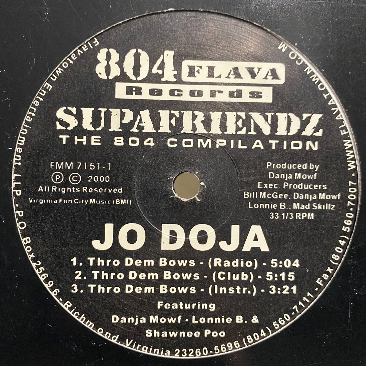 SUPAFRIENDZ - THRO DEM BOWS / HOT / SUPA (12