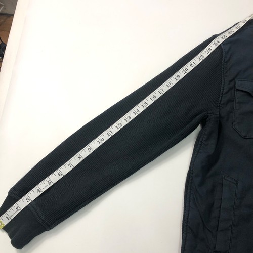 Banana Republic Men's Black & Navy Multi-Pocket Jacket Large 100% Cotton - Picture 9 of 13