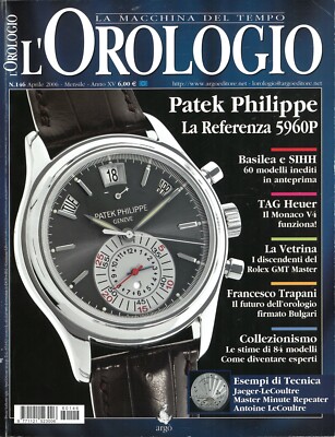 Die Uhr Die Zeitmaschine Nr. 146 April 2006 Patek Philippe