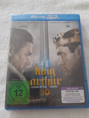 King Arthur - Legend of the Sword - 3D Bluray Neu OVP 