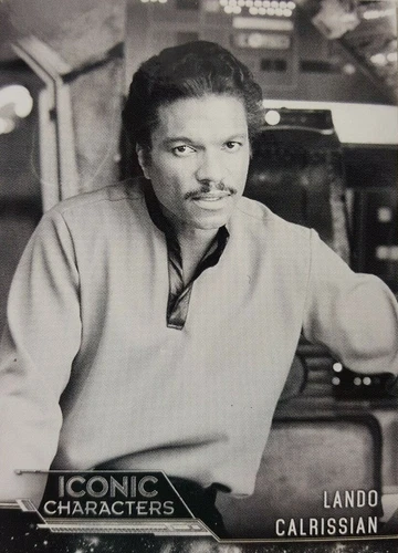 2019 Star Wars ESB Black & White ICONIC Characters LANDO CALRISSIAN IC - 4