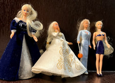 1990s VINTAGE McDonalds Barbie Happy Meal Toys lot of 4