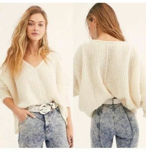 Free People Women's M Moonbeam Alpaca 