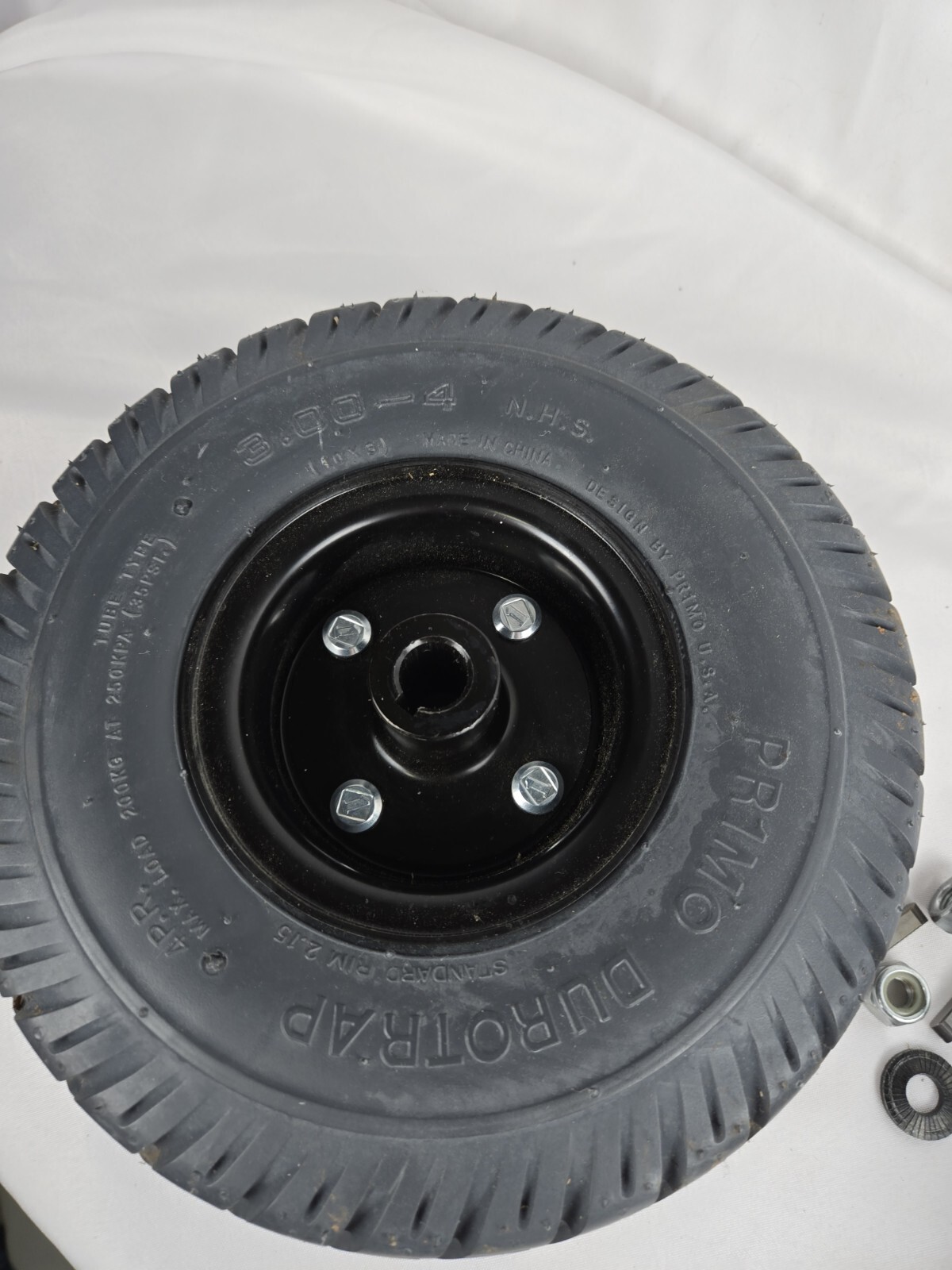 Set of 2 Drive Wheels for the Pride Jazzy J6 Power Wheelchair (Nice