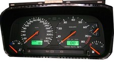 Golf 3 VW Turbo Tacho 3 bar Ladedruck  320Kmh   8000umin MFA VR6 16V