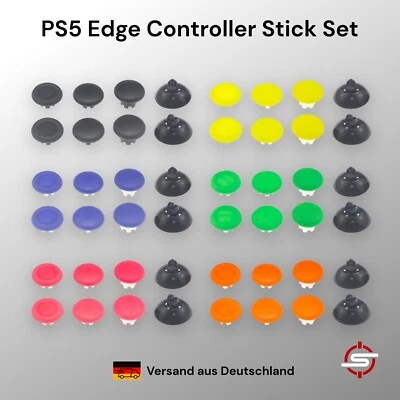 MARKENLOS PS5 Edge Controller Stick Set Nachrüsten Zubehör Thumbstick in vers. Farben