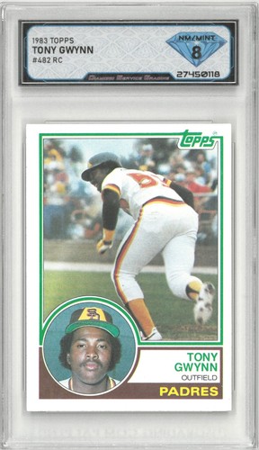 1983 Topps TONY GWYNN #482 Rc Rookie 💎 DSG 8 NM/Mint