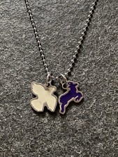 Dsquared F/W 2004 Great White Mountain Necklace Halskette Halsband Choker Kette