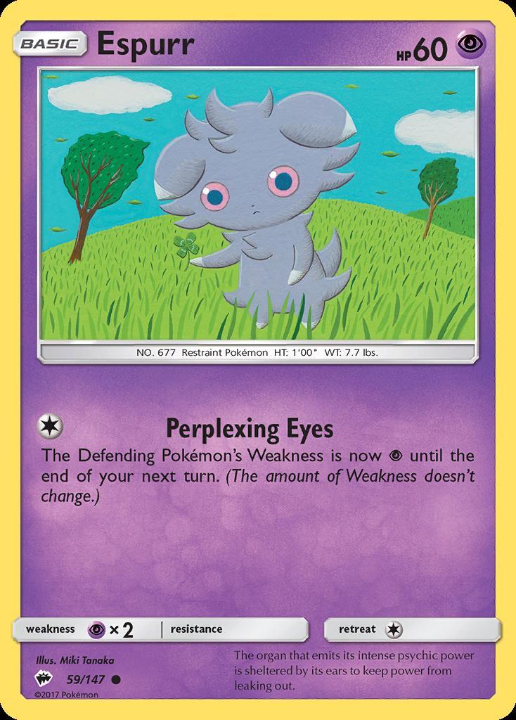 espurr pokemon card value #42 Prices | Flashfire The item available is listed in the Title Espurr (59/147) [Sun & Moon: