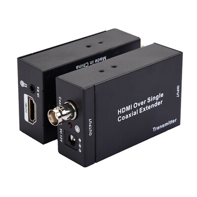 HDMI Extender Over Single Coaxial Cable mit IR RG-6U Koax Kable Sender Empfänger