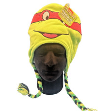 Teenage Mutant Ninja Turtles Raphael Donatello Reversible TMNT Beanie Hat