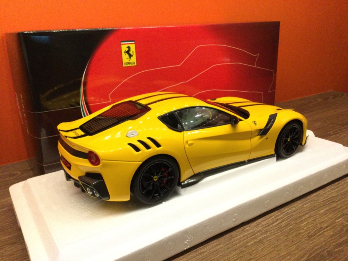 1/18 BBR Ferrari F12 TDF Yellow/Black Stripe BBR182106 | eBay 1/18 BBR Ferrari F12 TDF Yellow/Black Stripe BBR182106 | eBay