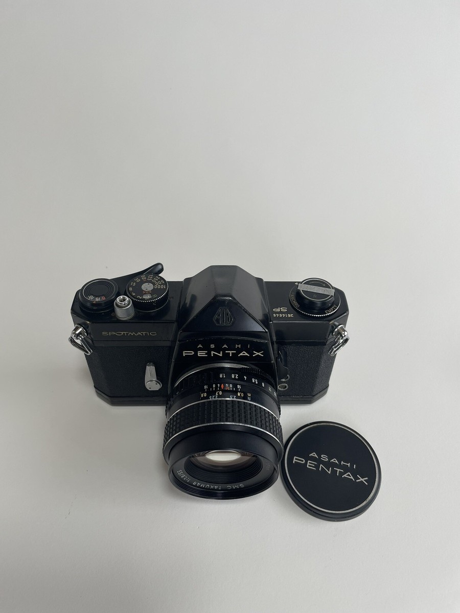 フィルムカメラ ASAHI PENTAX SPF SMCtakumar 55mm1.8 PENTAX SPF ブラック / SMC TAKUMAR 55mm F1.8 フィルムカメラ