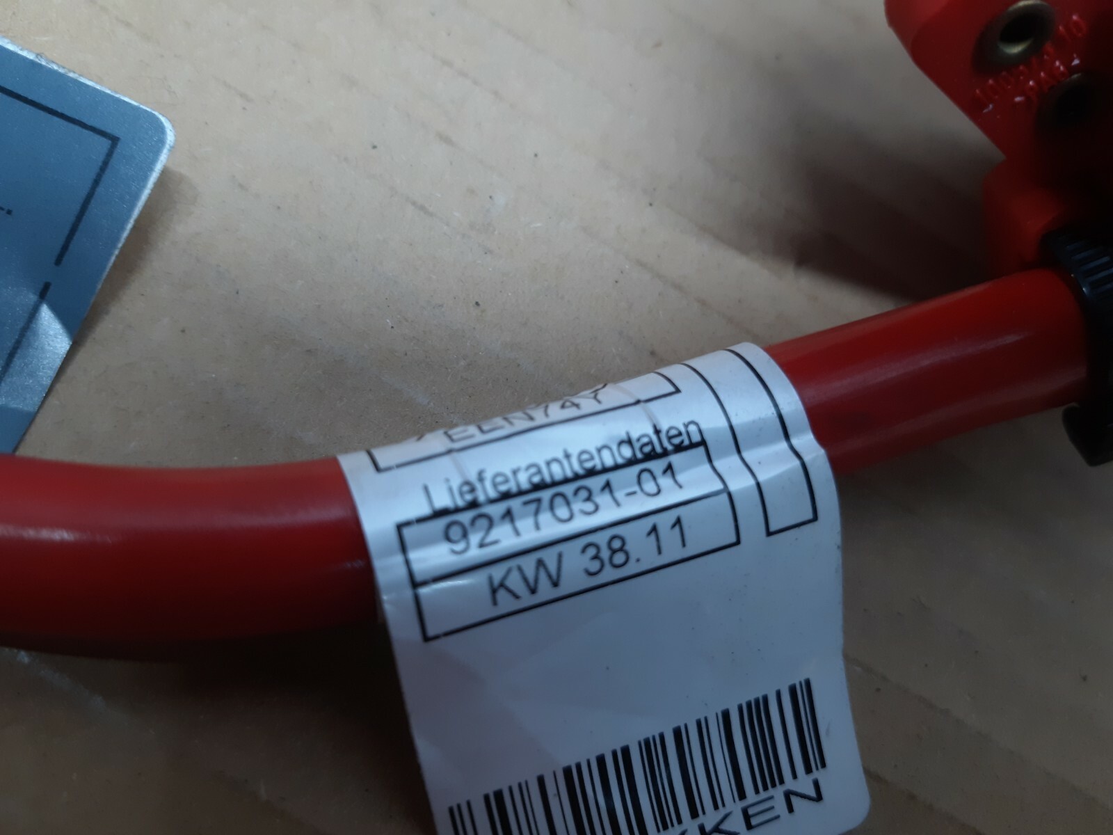 BMW Positive Terminal To Battery 9 217 031 eBay