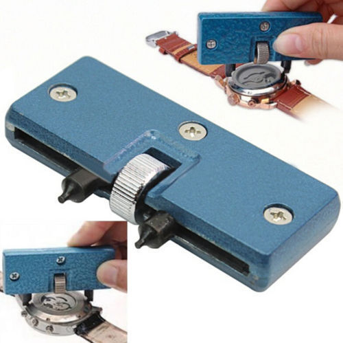 Verstellbares Uhrenreparatur-Tool-Kit Gehäusebodenöffner Abdeckung Entferner Schraubenschlüssel UK - Bild 3 von 9