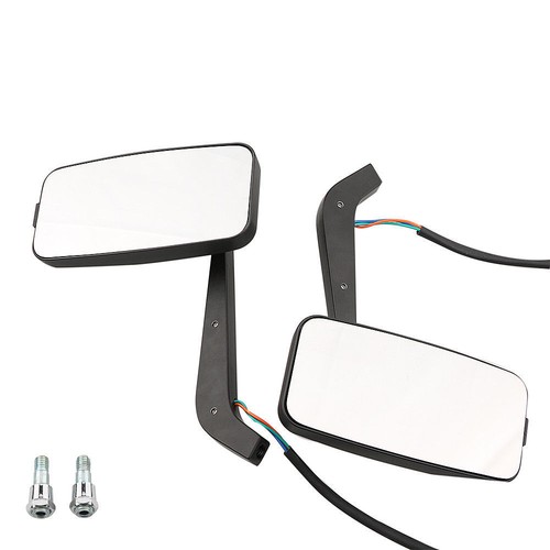 Rear View Mirrors LED Light For Kawasaki Classic Nomad Voyager Vaquero 1700 - Picture 2 of 8