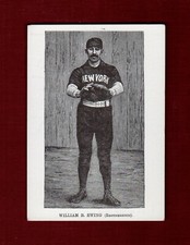 WM. BUCK EWING, N.Y. Giants PL | 1890 Harpers Weekly woodcut TCMA 1973 Reprint B