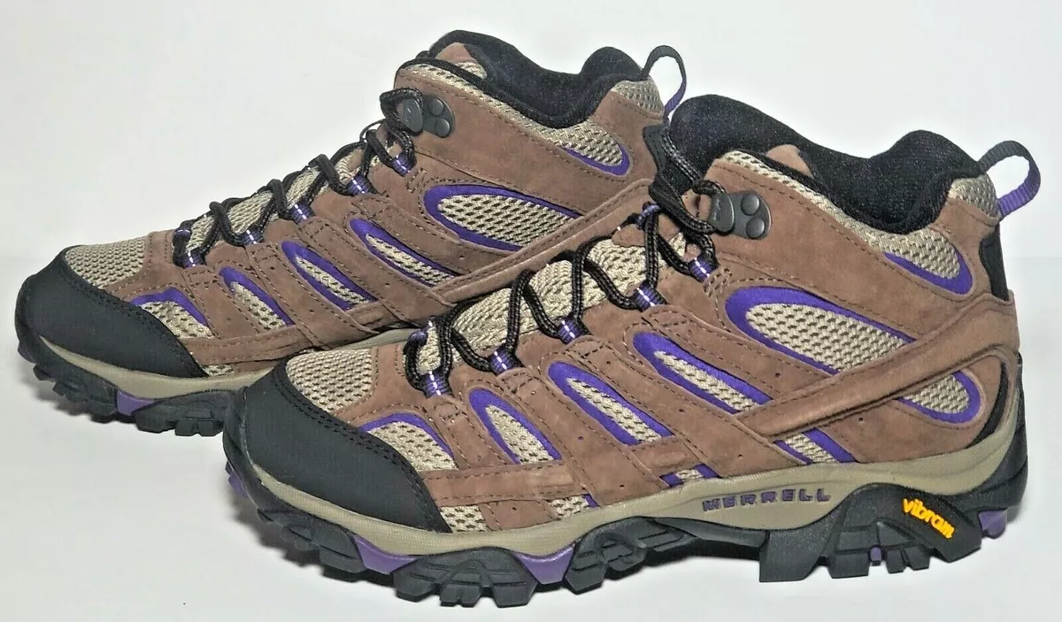 Merrell Women s Moab 2 Mid Vent Mid Hiking Boots Bracken Purple