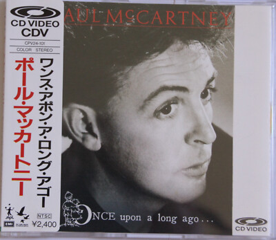 PAUL McCARTNEY**ONCE UPON A LONG AGO... (CD VIDEO 1987 JAPAN)**VERY RARE ITEM***