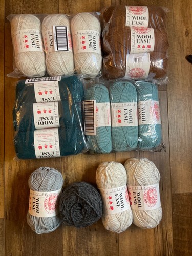 Lion Brand Wool-Ease Yarn, 3 pack, your color choice