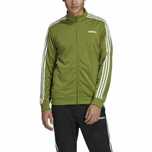 Stripe Tricot Track Jacket Green 