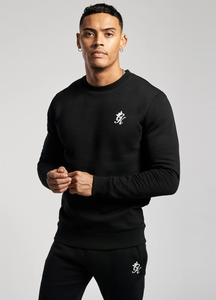 black gym king jumper