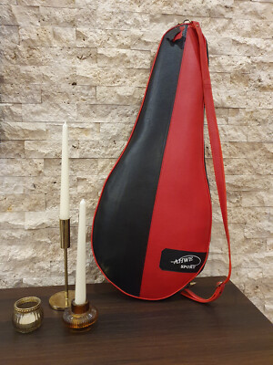 Tennistasche, echtes Leder, neu / Tennis bag, real leather, brand new