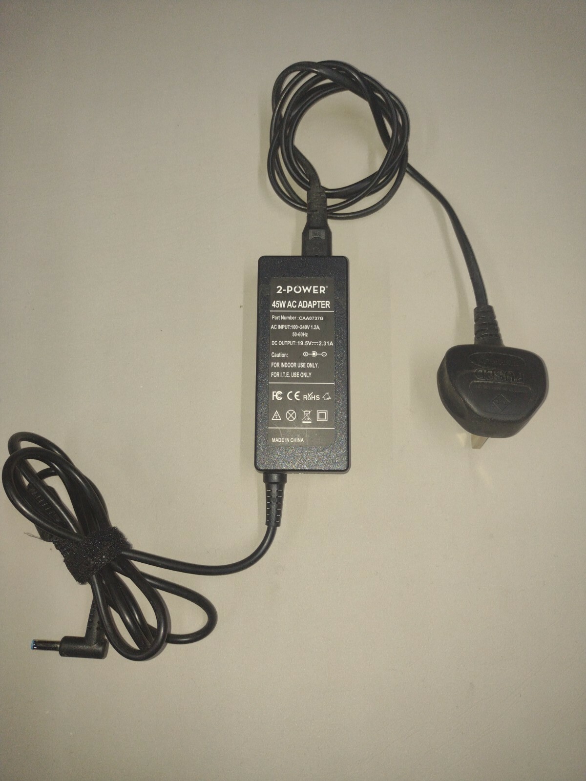 2-power Charger Adapter 45W AC CAA0737G 19.5V  2.31 A